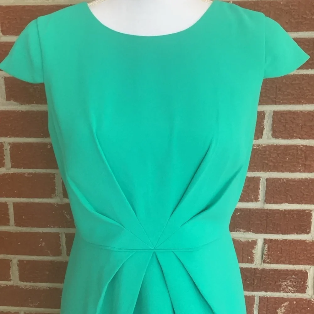 J Crew green dress - Picture 2 of 7